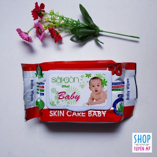 Khăn ướt baby - Khăn ướt đa năng bịch 80 miếng