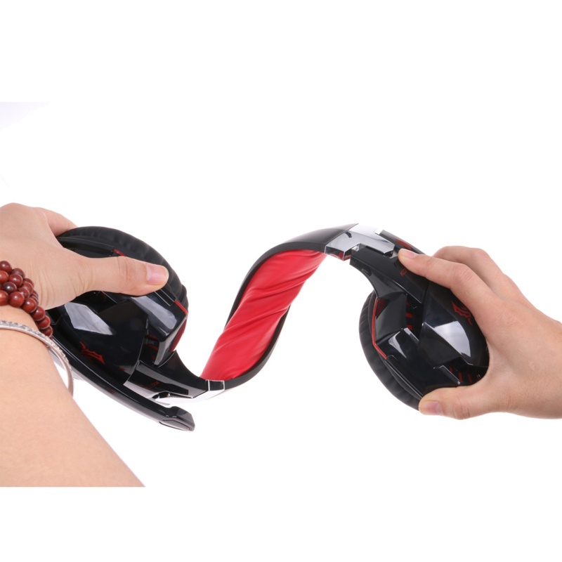 Tai Nghe Chơi Game Có Mic Và Đèn LED Dây USB Cho G2000