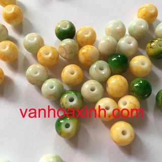 🌺24 hạt đá vân đẹp size 8mm