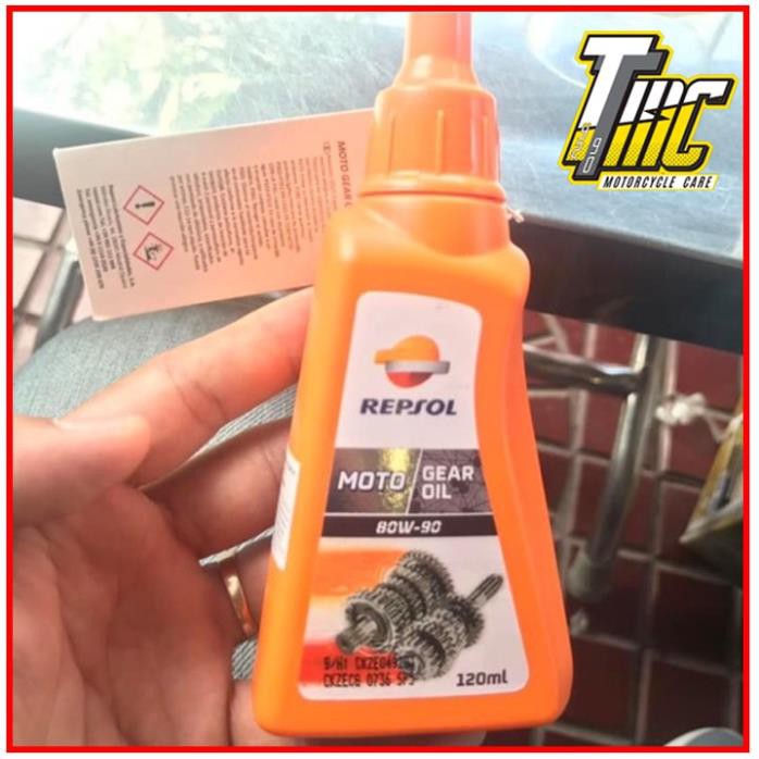 [Giá sỉ]  Nhớt Láp - Nhớt hộp số Repsol Gear Oil 80W-90 Dùng Cho Xe Máy Tay Ga 120ml