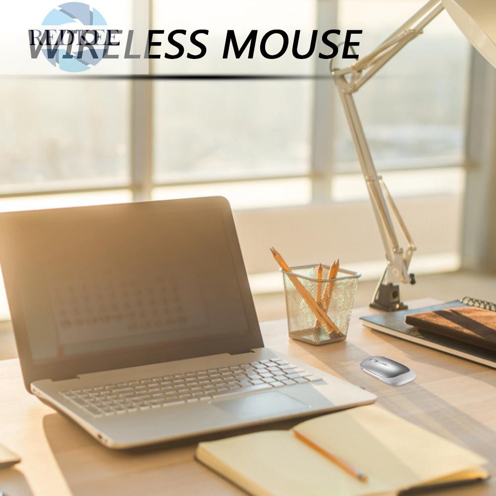 Chuột Quang Không Dây Redkee Siêu Mỏng 2.4ghz 1600 Dpi