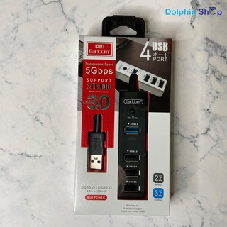 Hub Usb 3.0 và 2.0 Cắm 4 Cổng Earldom ET-HUB07 Chính Hãng