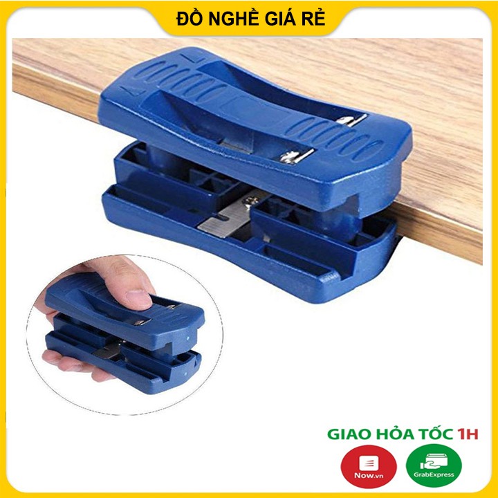 Dao gọt chỉ cạnh cầm tay - Dụng cụ gọt chỉ dán cạnh cắt nẹp gỗ nhựa PVC 45 độ