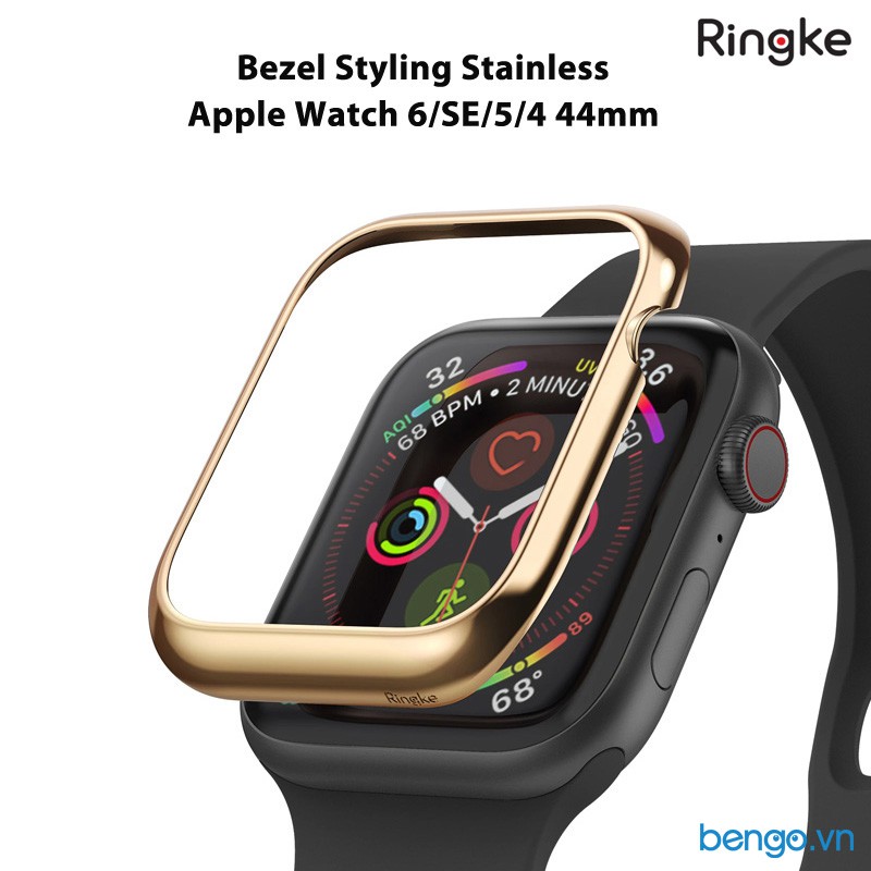 Viền Apple Watch 6/SE/5/4 44mm RINGKE Bezel Styling Stainless