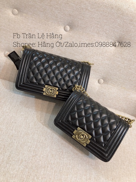 Túi Chần ô Chữ NNN size 20cm & 25cm tag Đen & Tag Đồg | BigBuy360 - bigbuy360.vn