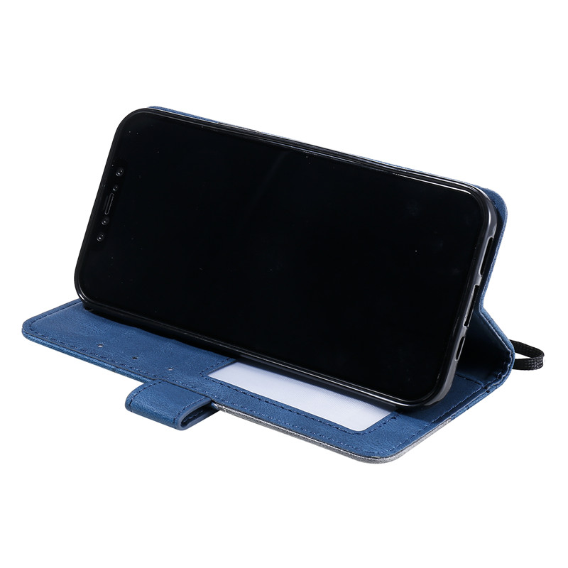 Bao da mềm 2 màu dạng ví bảo vệ toàn diện cho IPhone 12 MIni,I12 Pro,I12 Pro MAX | BigBuy360 - bigbuy360.vn