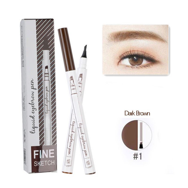 ♕ exo ღ Bút kẻ mày đầu 4 ngạnh cho nét vẽ siêu mỏng tự nhiên và lâu trôi PHOERA | BigBuy360 - bigbuy360.vn