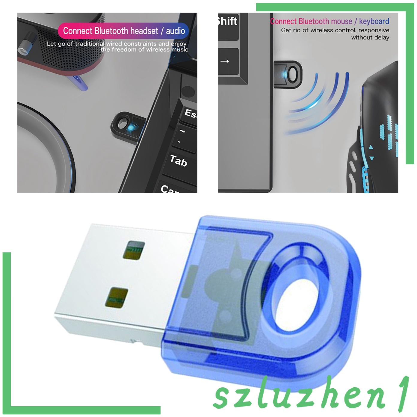 Usb Bluetooth 5.0 Dongle Cho Windows 7 8 10 Pc Laptop