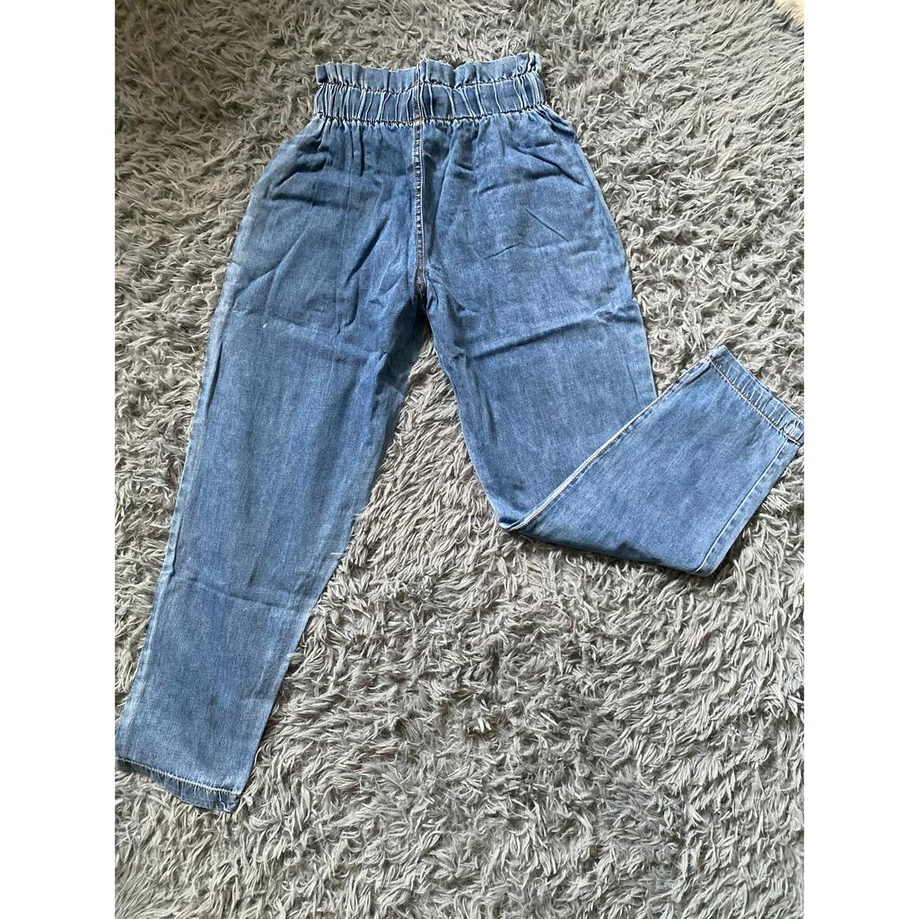 XẢ LỖ Quần Baggy Jeans Lưng Cao Rách Cá Tính Hot