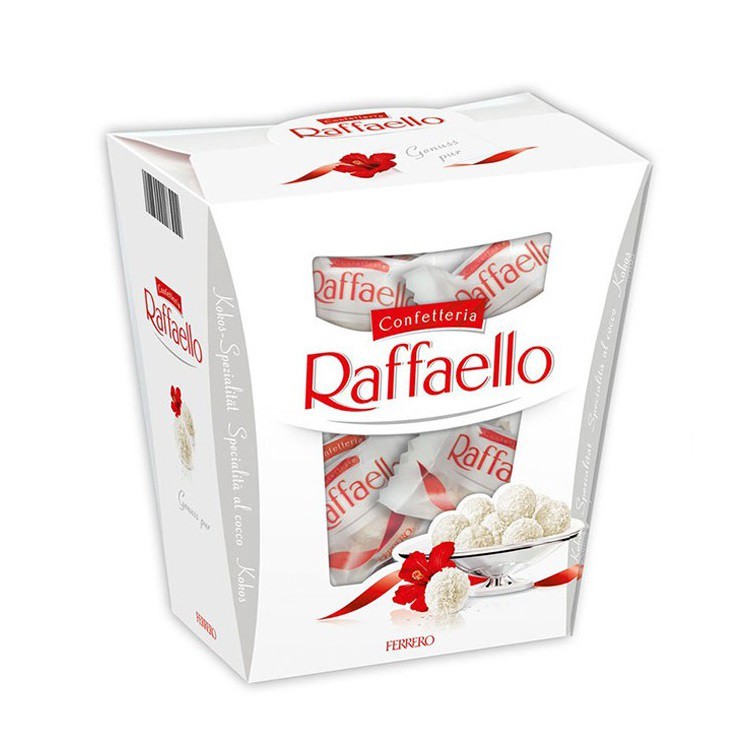 Kẹo Socola phủ dừa Raffaello hộp 230g - Thương Gia Trading