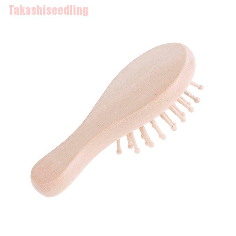 Lược Gỗ Mát Xa Da Đầu An Toàn Tiện Dụng