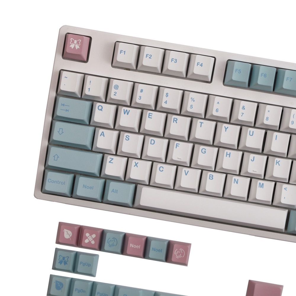 GMK Noel keycaps, 140 phím keycaps Cherry Profile DYE-SUB Cá nhân hóa GMK Keycaps cho bàn phím cơ