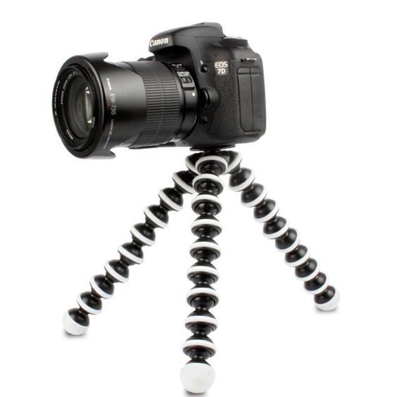 ✔️✔️ Chân máy ảnh Tripod BẠCH TUỘT loại LỚN 24CM  + TẶNG 1 Gá kẹp điện thoại 002