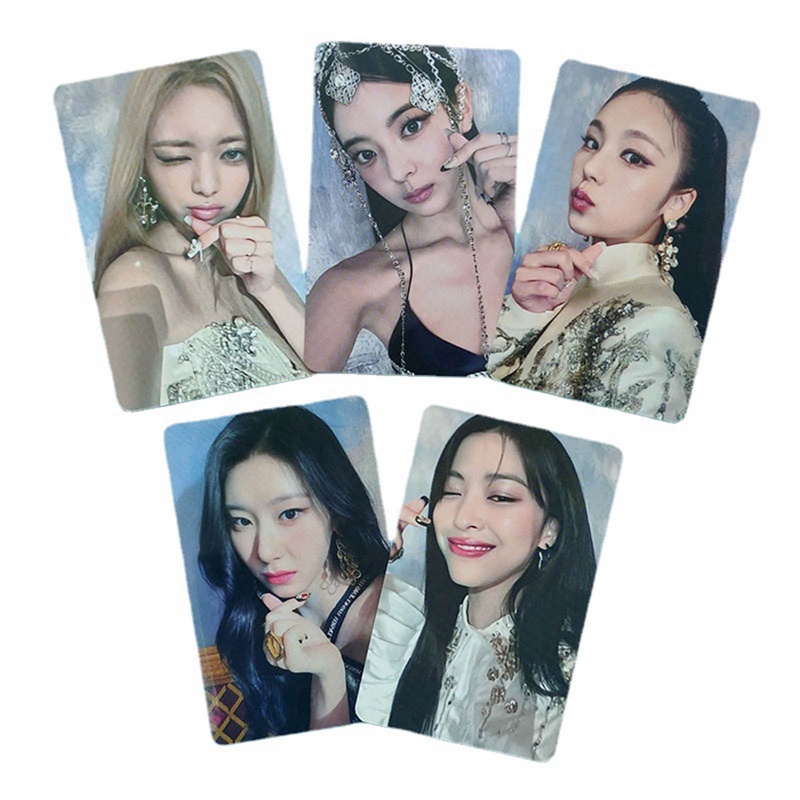 Set 5 Tấm Thẻ Ảnh Lomo Yeji Lia Nhóm Nhạc Kpop ITZY