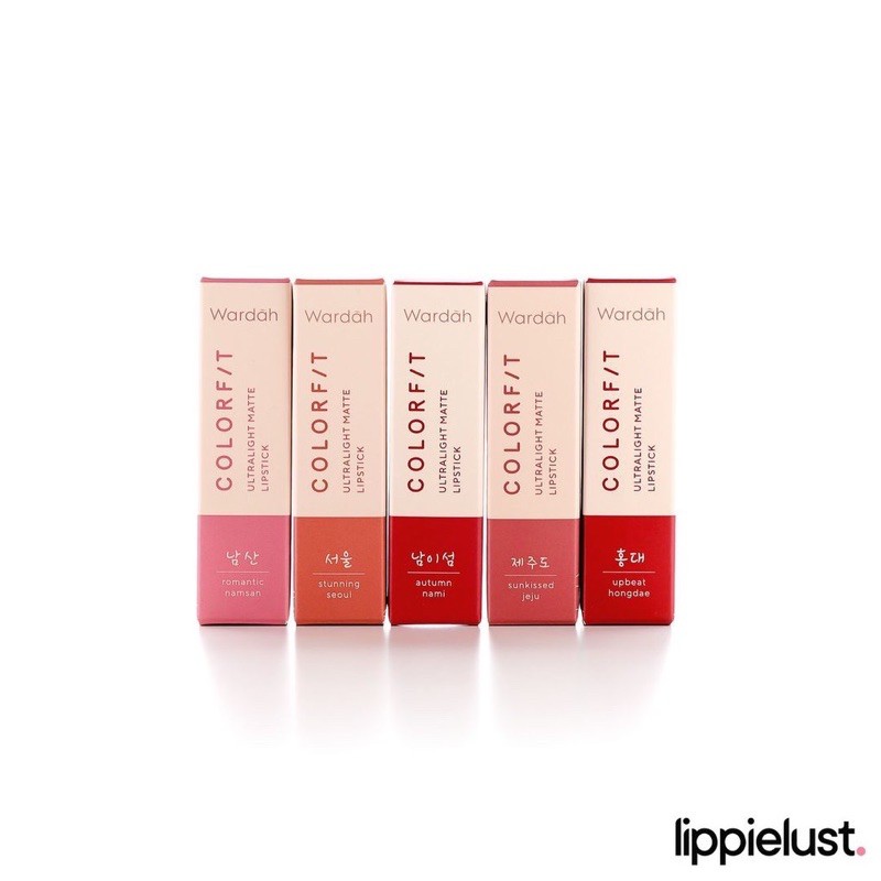 (hàng Mới Về) Son Môi Lì Siêu Nhẹ Wardah Colorfit | BigBuy360 - bigbuy360.vn