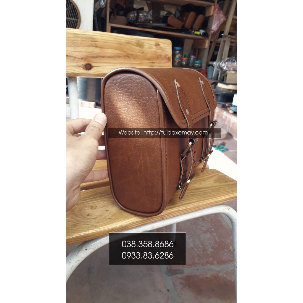 Túi Phom Tròn Treo Baga trước và sau Xe Vespa