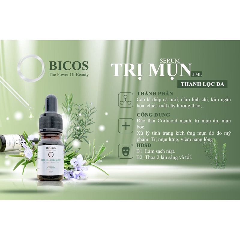 Serum mụn Bicos