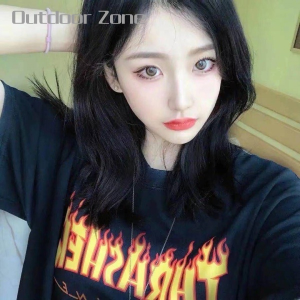 Outdoor zone Thrasher T shirts skateboard tide trasher magazine flame causal tee men women top
