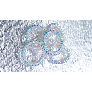 CỘT TÓC LÒ XO HOLOGRAM CAO CẤP