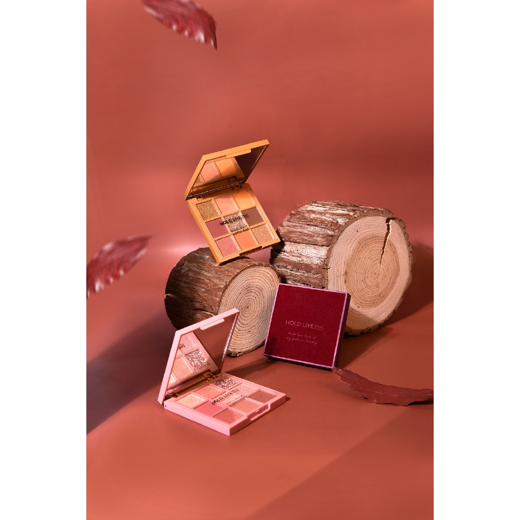 Bảng phấn mắt HOLDLIVE 9 màu mịn như nhung lâu trôi kháng nước | BigBuy360 - bigbuy360.vn