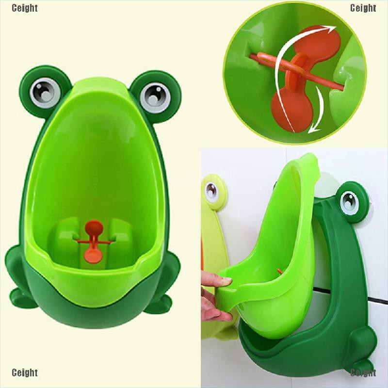 ❀▣☁Bộ dụng cụ đi vệ sinh hình con ếch siêu dễ thương cho bé trai