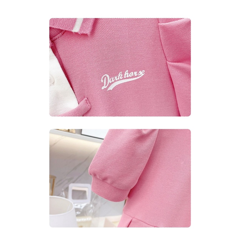 Đầm polo Thời Trang Mùa Hè Mới 2022 Dành Cho Bé Gái 3-5 - 7-9 - 11 Tuổi