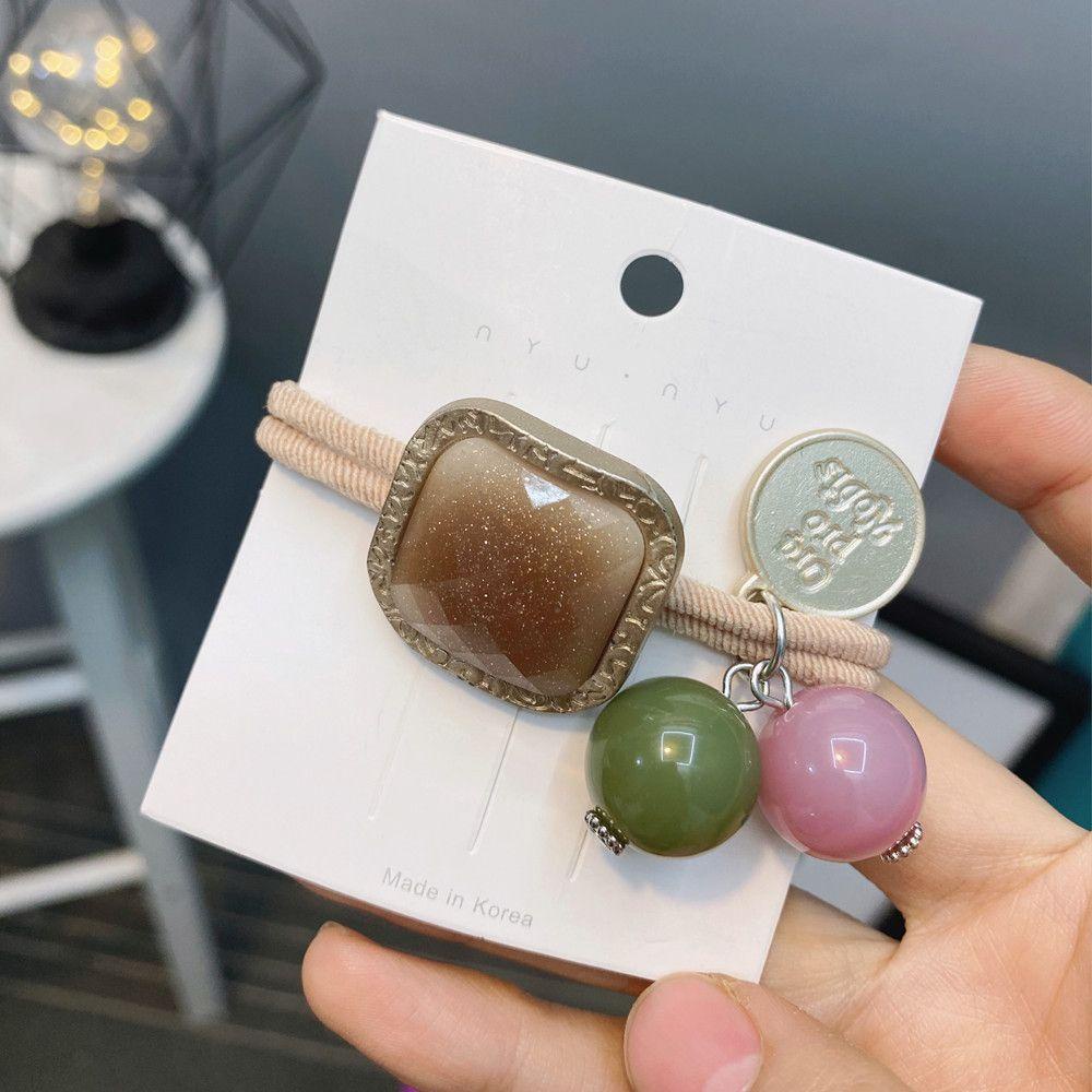 Dây Cột Tóc Đuôi Ngựa Lấp Lánh Dễ Thương Cho Nữ Giá Đỡ|Băng Đô Cài Tóc Xinh Xắn Cho Bé Gái