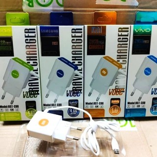 Củ Sạc Nhanh 2 Cổng USB 4.6Aall Vooc BST-C08
