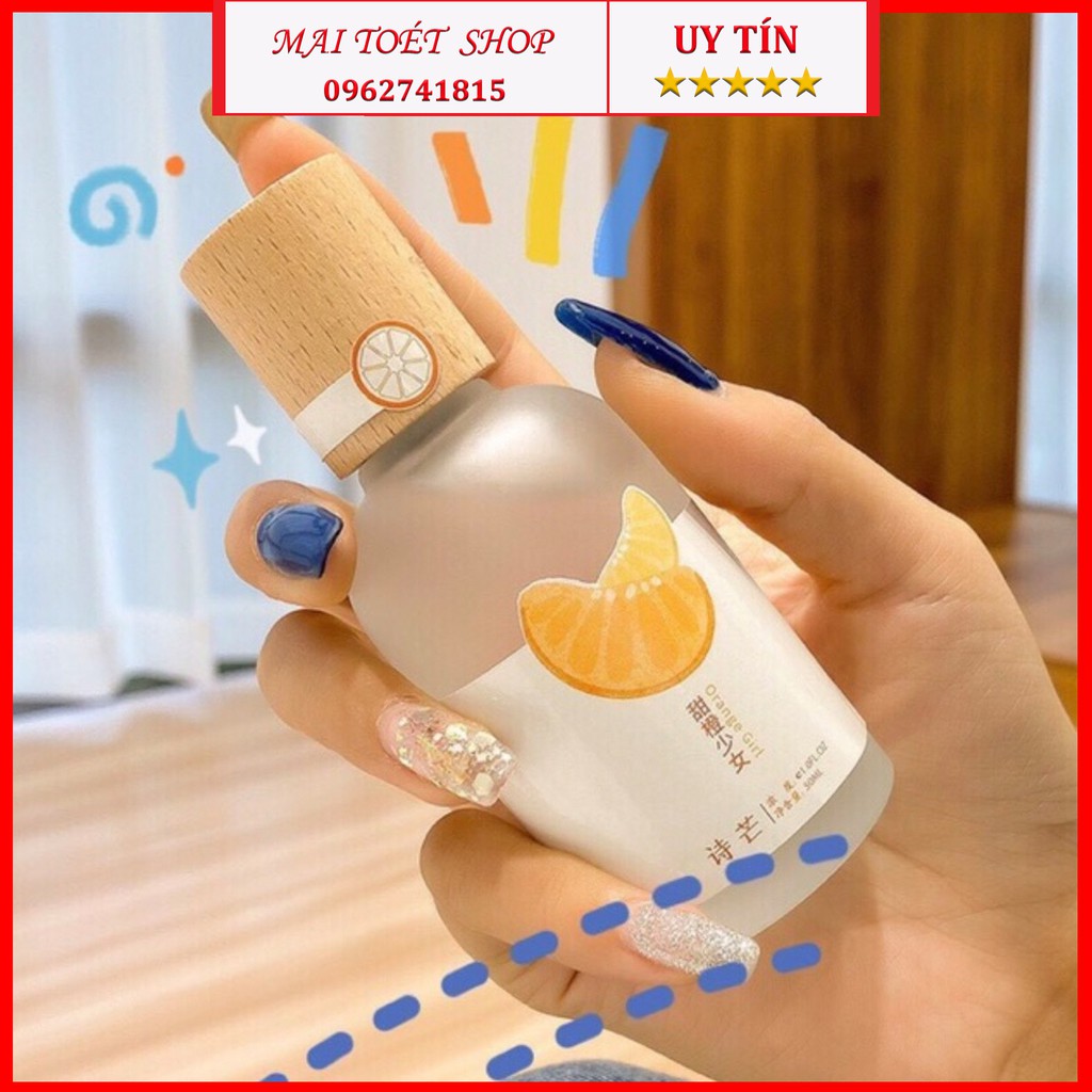 [Săn Sale]Nước hoa Body Mist Shimang nắp gỗ thân chai mờ 50ml