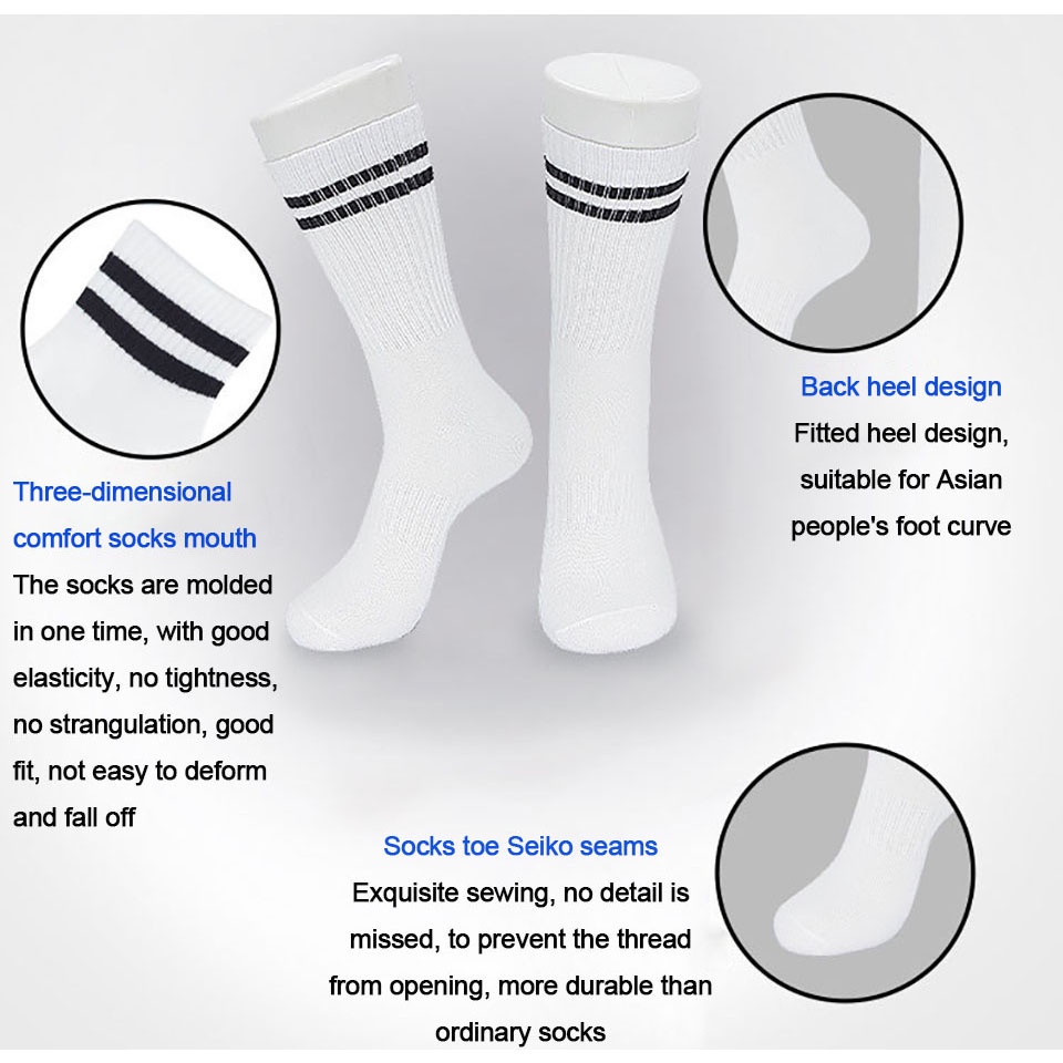 Vớ Bóng Rổ Mềm Mại Thoải Mái 3D Vừa Vặn Thoáng Khí Chống Trượt Cho Người Lớn