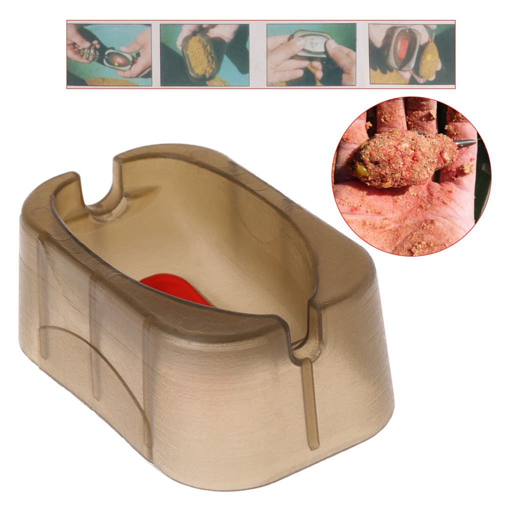 Khuôn làm mồi câu cá bằng nhựa