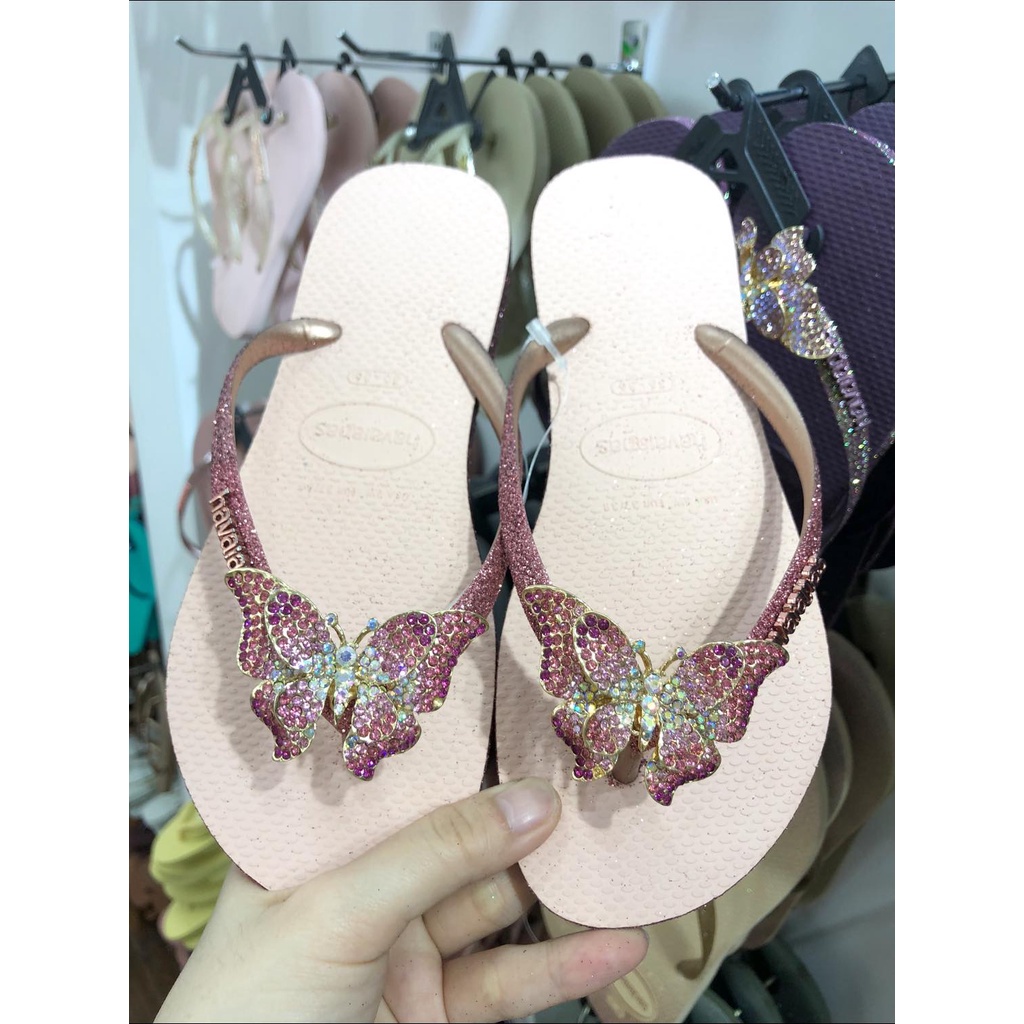 Charm bướm 2 tầng gắn dép HAVAIANAS có sẵn HCM , luư ý link chỉ bán charm , dép tham khảo link dép hoặc ib cho shop    .