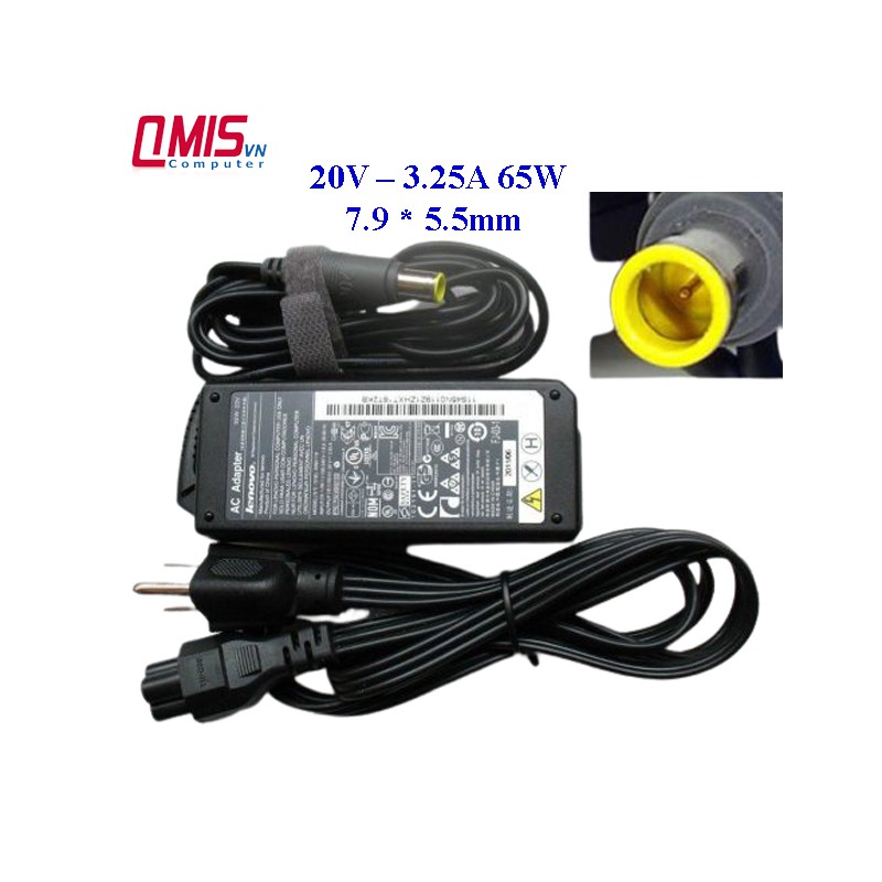 20V Sạc laptop Lenovo IBM 20v-2A 20v-2.25A 20v-3.25a 20v-4.5A 20v-6.75A 20v-8.5A USB-kim - USB-C - Đầu nhỏ - Đầu thường