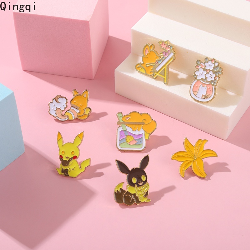 Trâm cài áo Miss Zoe hình động vật hoạt hình dễ thương dành cho cả nam và nữ