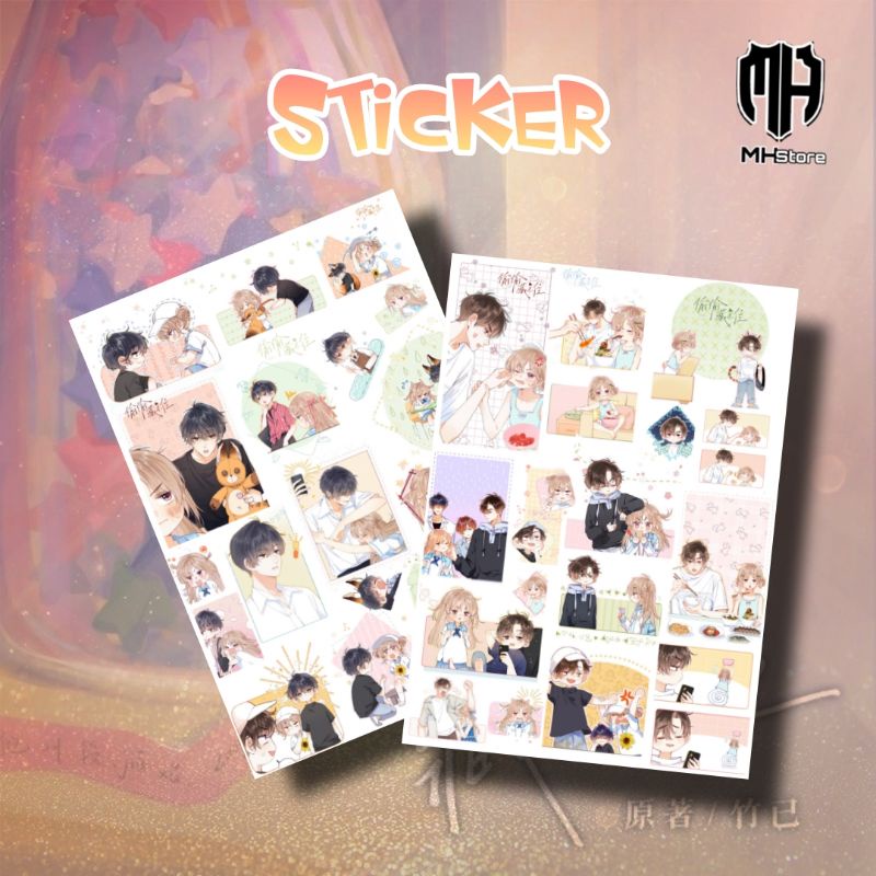 Sticker tình yêu thầm kín