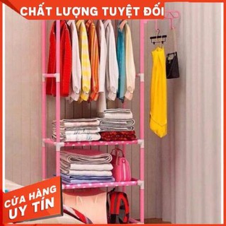 Kệ treo quần áo tiện lợi, kệ chữ H để quần áo gấp gọn
