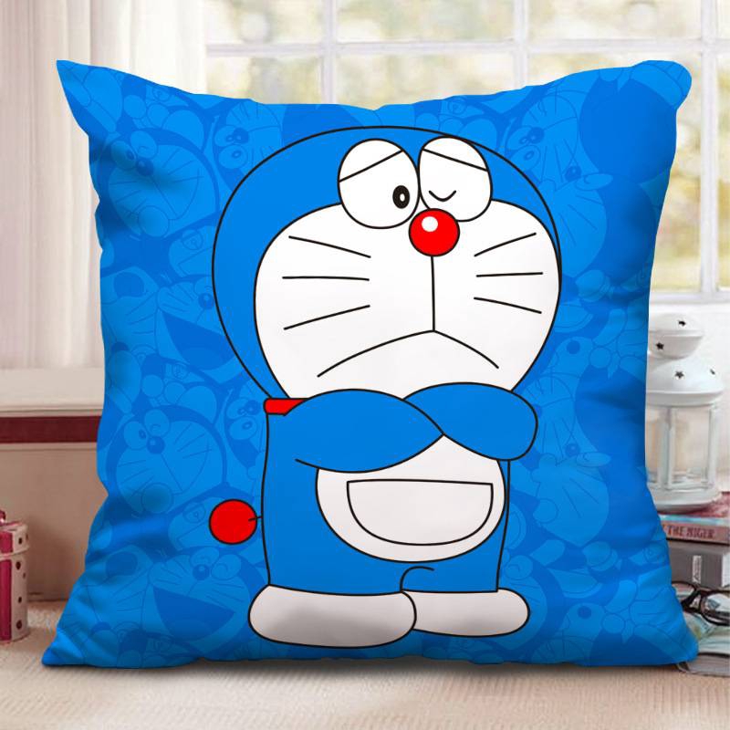 Gối Ôm Dài Hình Mèo Máy Doraemon Đáng Yêu