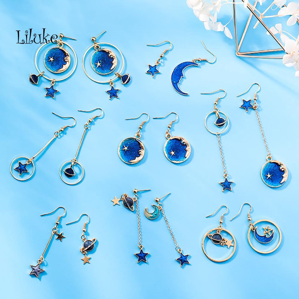 Khuyên tai nữ trang dáng dài tạo hình độc đáo