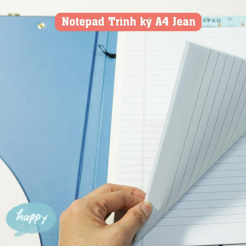 Combo 01 Bìa trình ký A4 & A5 + Notepad 100 trang cực kỳ đẳng cấp cho Văn Phòng chuyên nghiệp