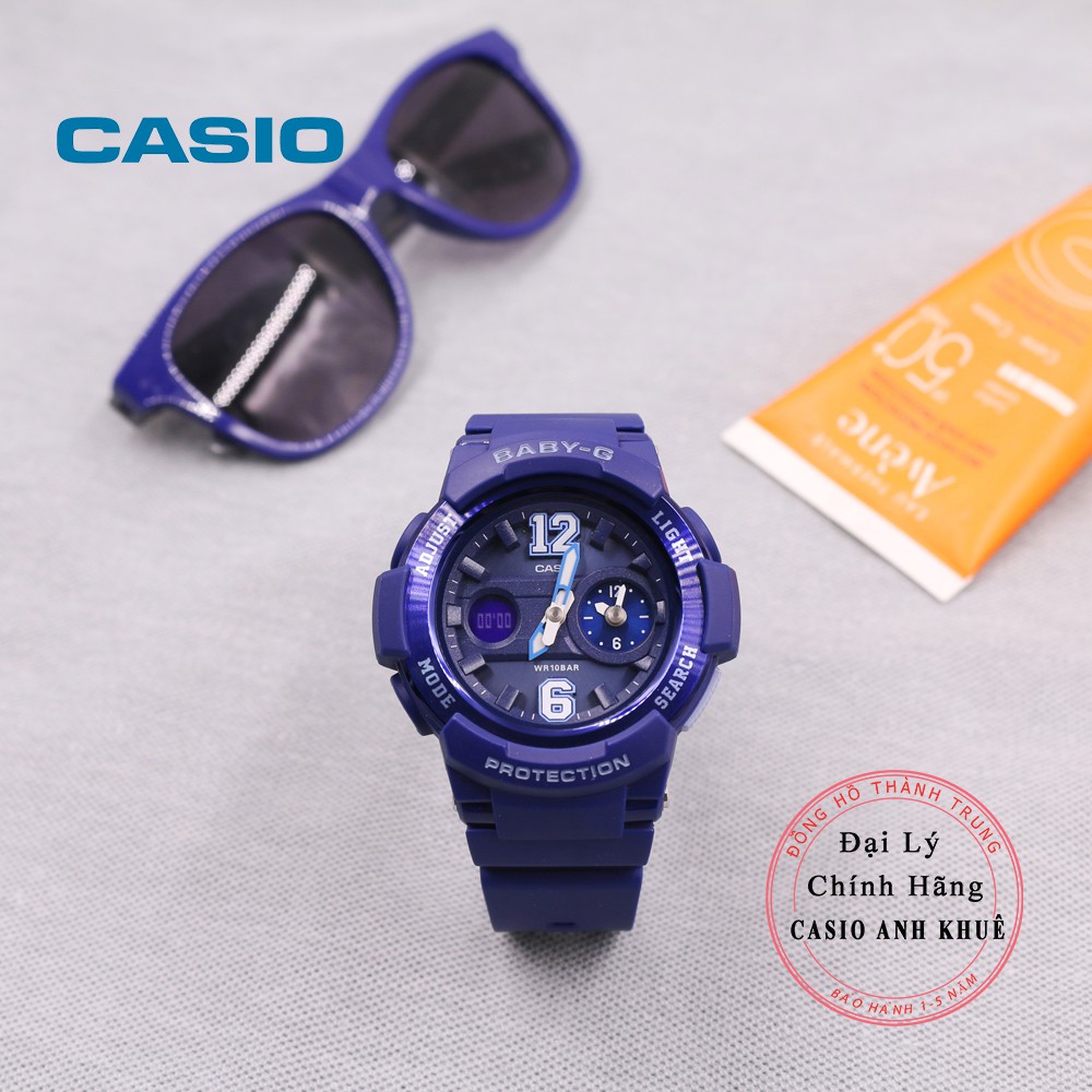 Đồng hồ nữ điện tử Casio BabyG BGA-210-2B2DR dây nhựa