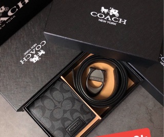 Set nịt ví Coach( nhiều mẫu)