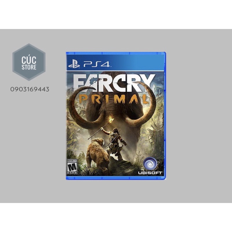 Đĩa chơi game PS4: FarCry Primal