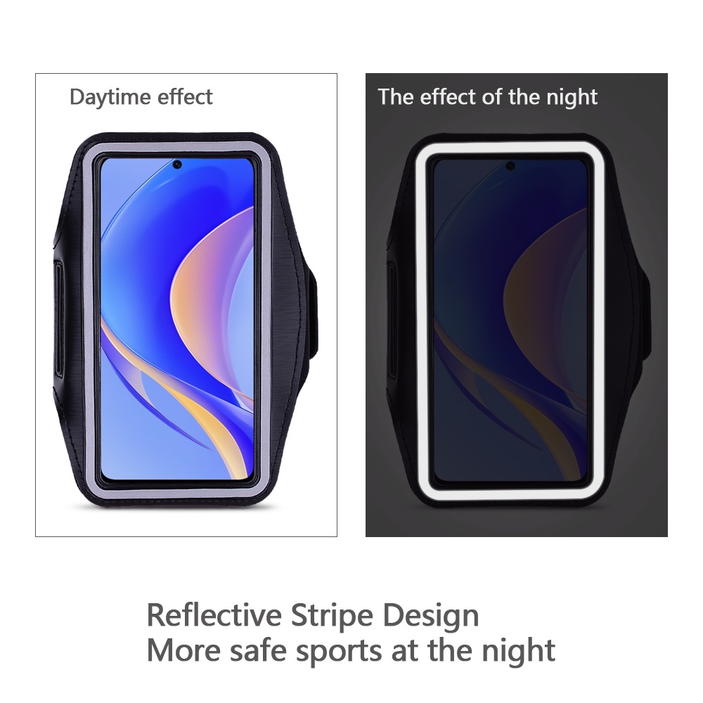 Ốp Điện Thoại Gắn Cánh Tay Lái Xe Đạp / Tập Gym Cho HuaWei Nova Y90 Y70 Y61 Y60 10 9 Pro SE