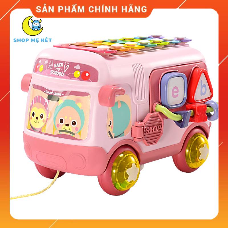 Đồ Chơi Xe Bus Thả Hình Có Đàn Kèm Theo Cho Bé