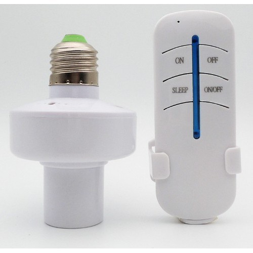 Đuôi đèn điều khiển từ xa remote thông minh