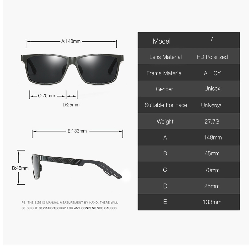 Kính Mát Phân Cực 6560 Gọng Nhôm Nam Tính Mới | BigBuy360 - bigbuy360.vn