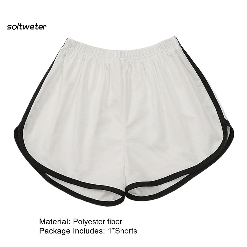 Quần Short Lưng Cao Co Giãn Mềm Mại Dùng Tập Yoga / Đi Biển
