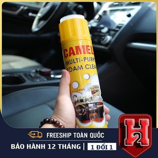📛dung dịch vệ sinh nội thất ô tô camel h2 650ml📛