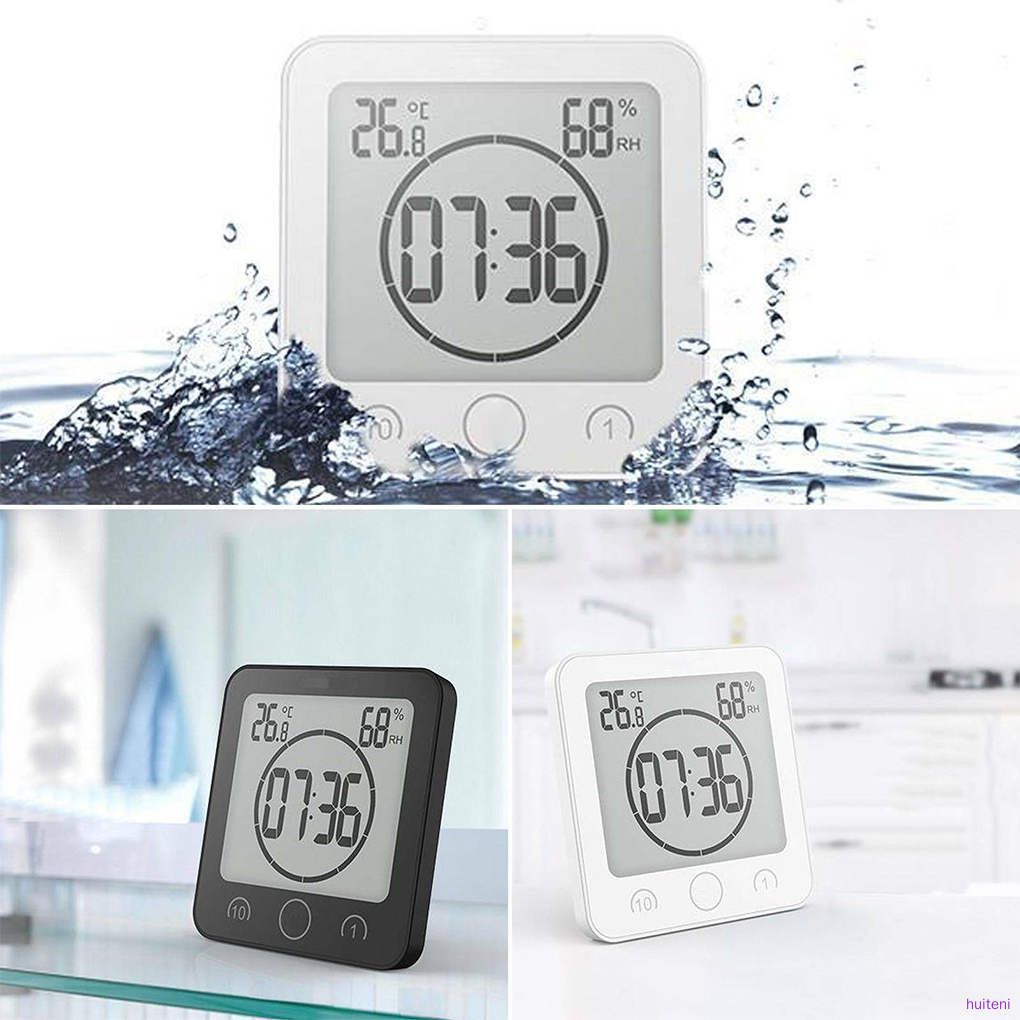 Đồng Hồ Kỹ Thuật Số Hiển Thị Nhiệt Độ Độ Ẩm Màn Hình Lcd | BigBuy360 - bigbuy360.vn