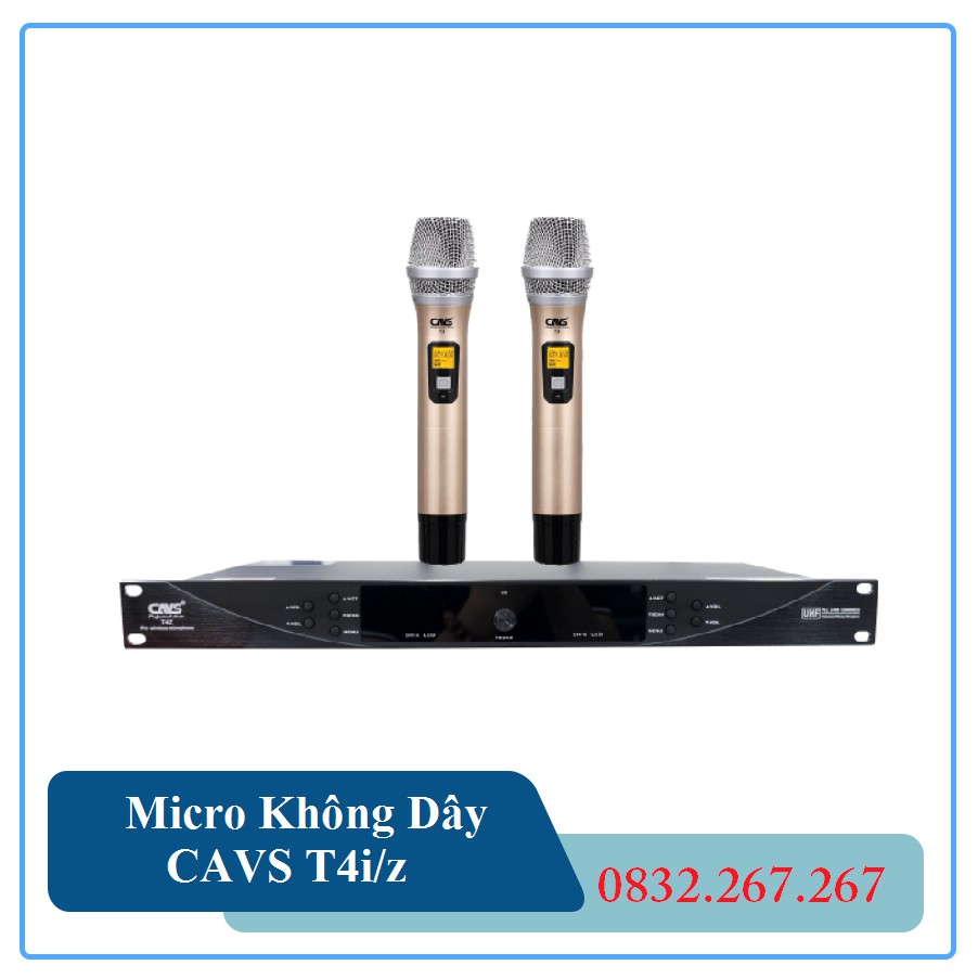 Micro Không Dây CAVS T4i/z